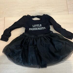 Little Fashionista glitter dress